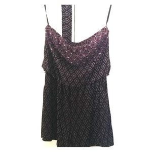 stapless romper with tie belt